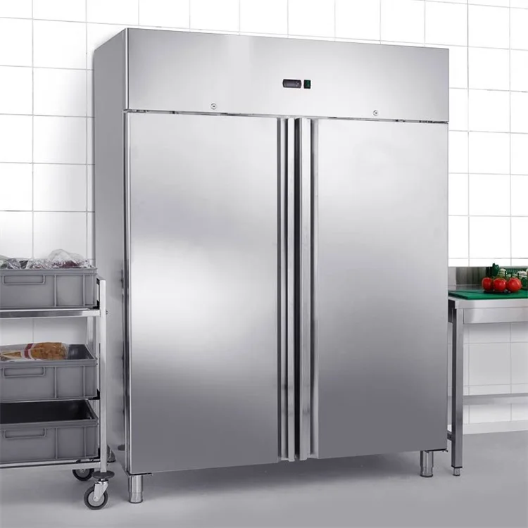 Good Quality Guangdong Refrigeration Equipment 2 Door Commercial Refrigerator Coolers & Chillers Refrigerator Cabinet
