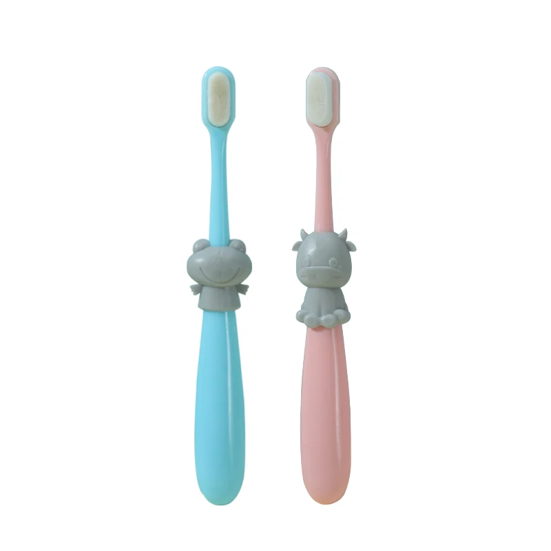 Hot Sale Wholesale Cheap Price Customized Super Soft Fine Dense Nano Bristles Toothbrush For Baby