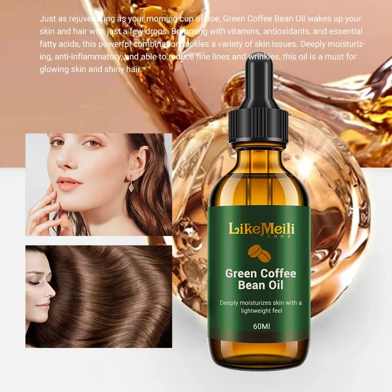 Green Coffee Bean Essential Oil Hair care Natural Skin Care Wrinkle-removing Essential Oil