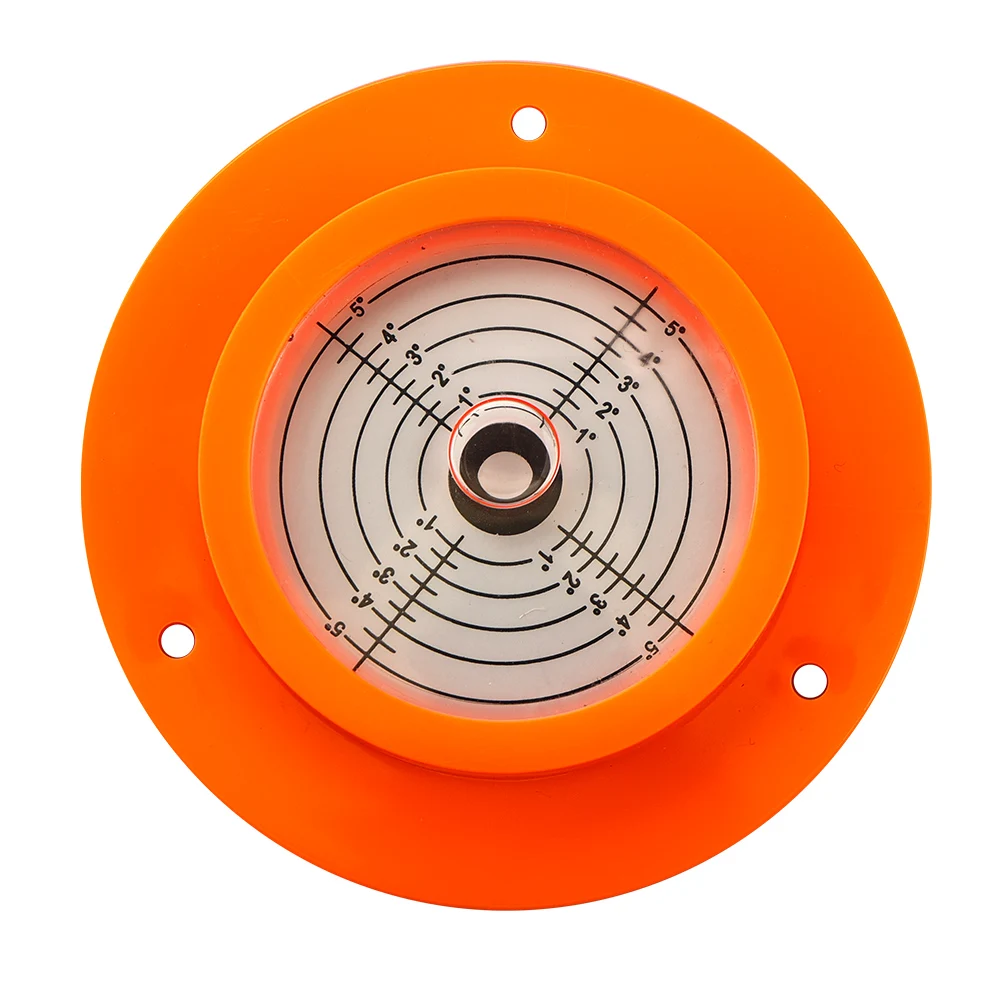 CAMPING&HOME 105mm Precision Spirit Bullseye Round Bubble Level Leveling Circular Bubble Inclinometer for RV Camper