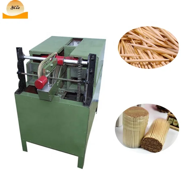 Automatic wooden skewer making machine bamboo toothpick machine maker