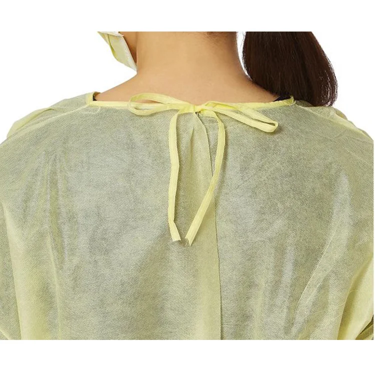 Large manufacture patient isolation gown level 3 nonwoven safety isolation gowns