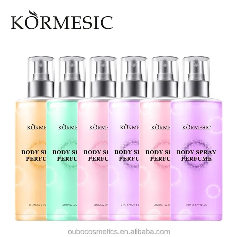 Kormesic Long Lasting Customized Women Body Mist And Spray Perfume Supplier Manufacturer