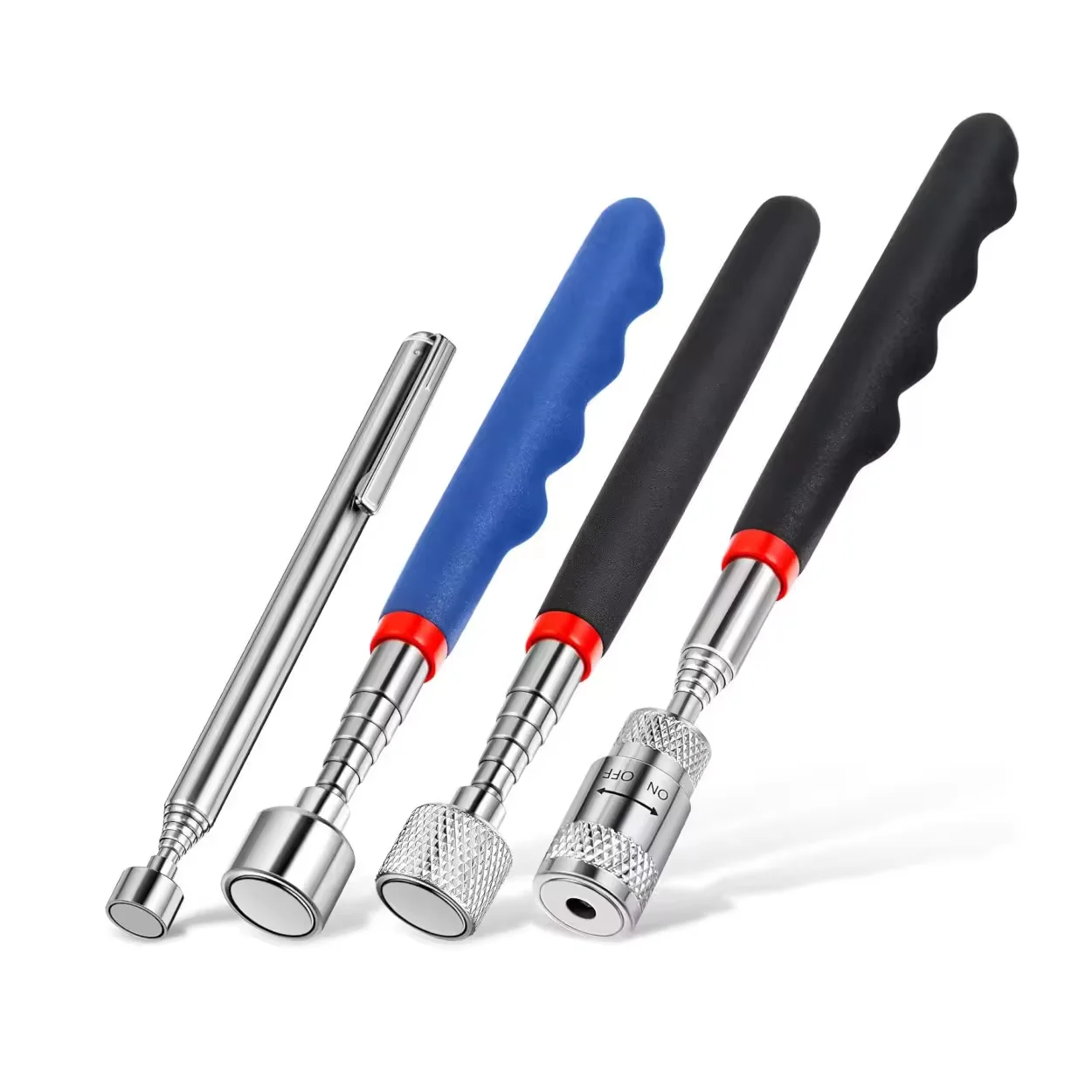 2024 perfect quality various extendable magnet stick telescopic magnetic pick-up tool with strong neodymium magnet