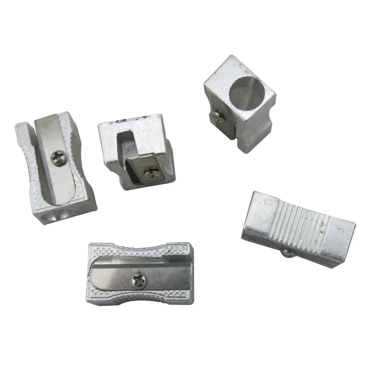 Wholesale Cheap Durable School Stationery Pencil Sharpener Single Hole Students Metal Pencil Sharpener Brands