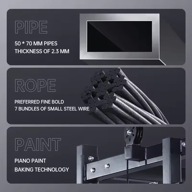 Multifunction Home Gym Exercise Multi Function Station Equipment Smith Machine with Weight Stack
