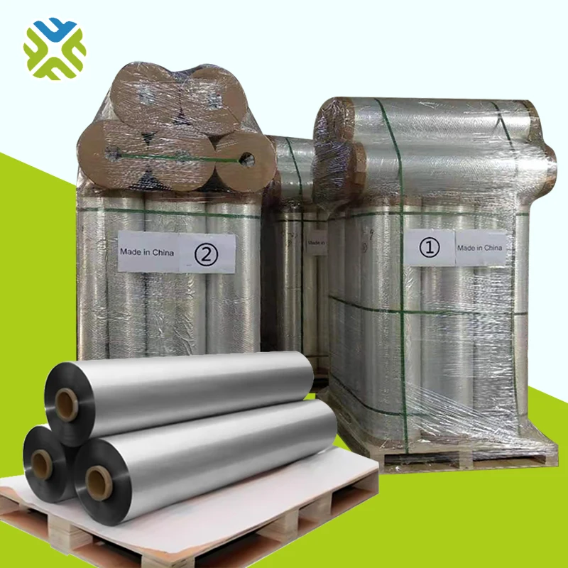 China  Aluminum Films Polyester PET Material Film Metalized Laminated PET Film for Sale