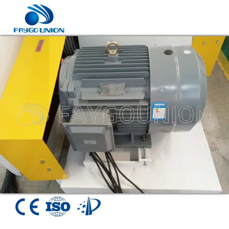 Faygo Union Factory price Recycling waste plastic crusher cyclon PP PE HDPE PET  shredder grinder washing machine suppliers