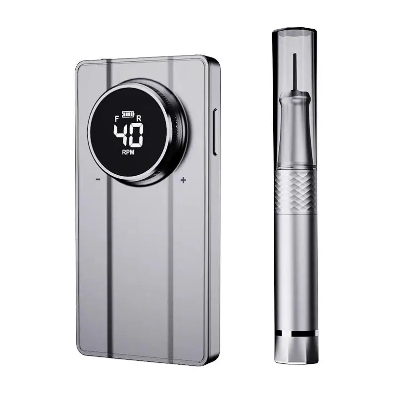 Top Quality 40000 Rpm Rechargeable Electric Pedicure Manicure Nail File Polishing Pen Nail Drill With 6 Drill Bits