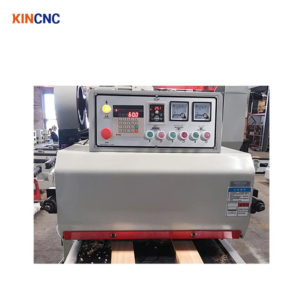 KINCNC High Quality Multifunction Double-side Planer Woodworking Combined Surface Planer Thicknesser Double Side Planer
