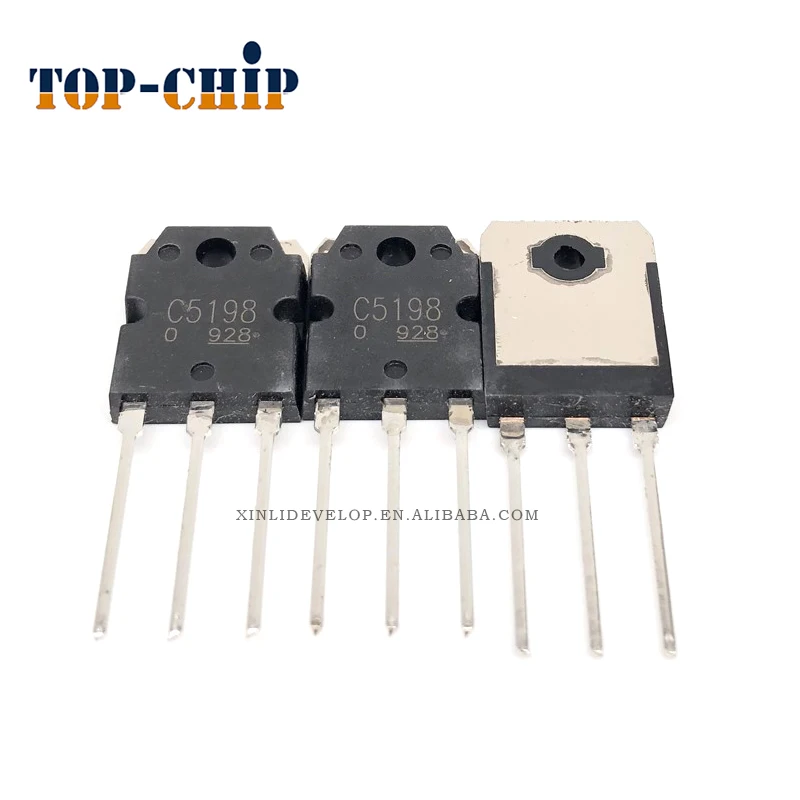 2SC5198 High Power In-Line Transistor Audio Power Amplifier Board Pairing Tube TO-3P