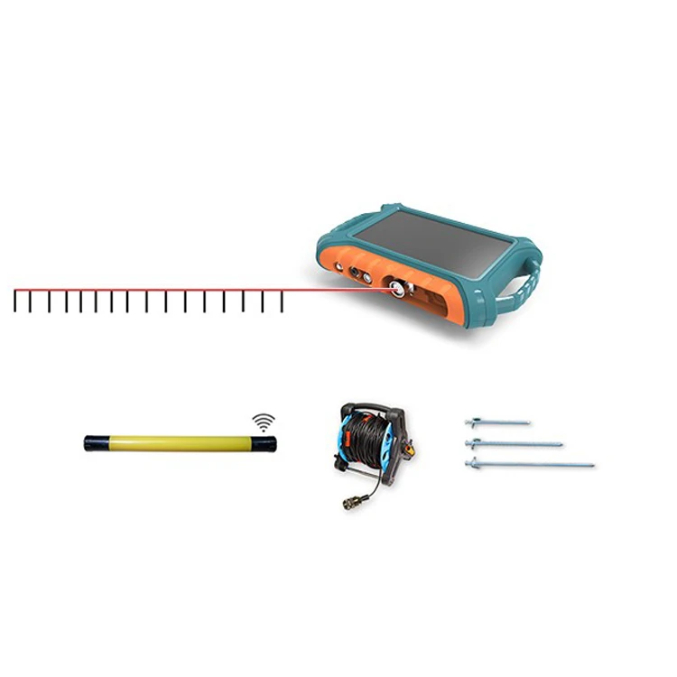 Ручной Автоматический изображений MN общего назначения TT 16-канальный 100m ~ 2000m глубоких грунтовых Вод Finder