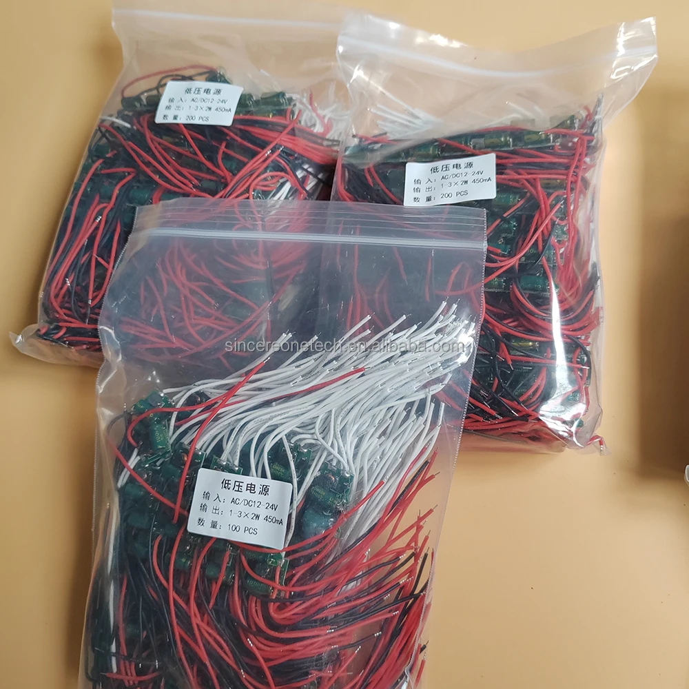 Built in Led drivers  3*2 Watts Constant current Led driver 420 MA/450MA / 600 MA for E27/GU10 Led bulb lights