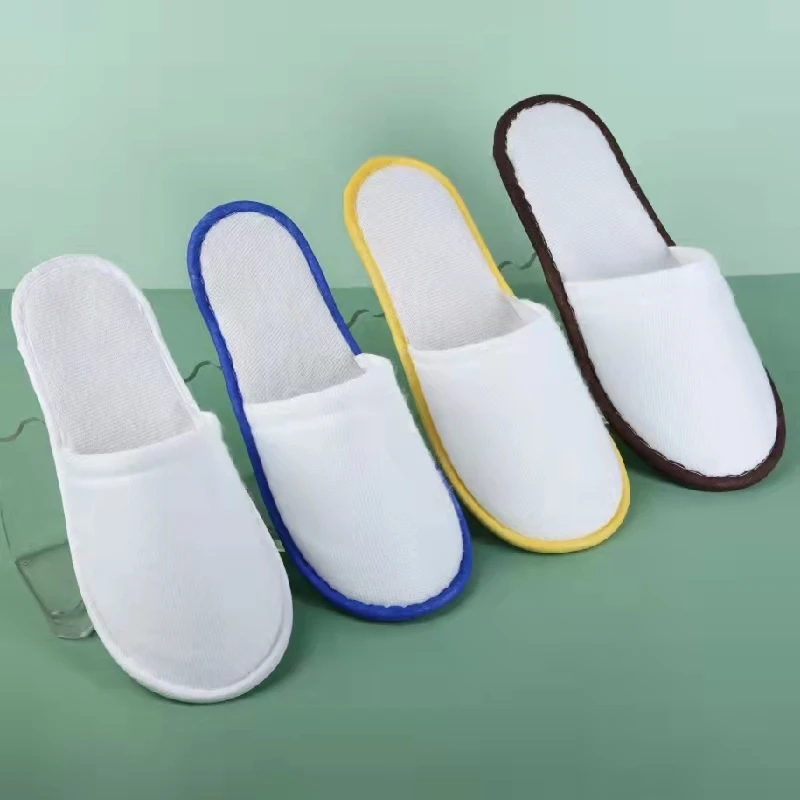 Popular hotel beauty salon spa slippers for women disposable slippers for hotel