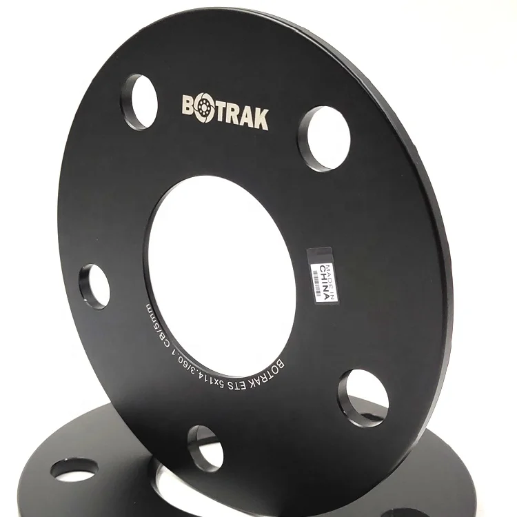 BOTRAK 5 lug 5mm 5x114.3 5x4.5 slip on wheel spacer trailer wheels for toyota suzuki lexus