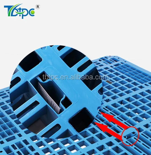 heavy duty large stackable double sides HDPE plastic pallet for sale