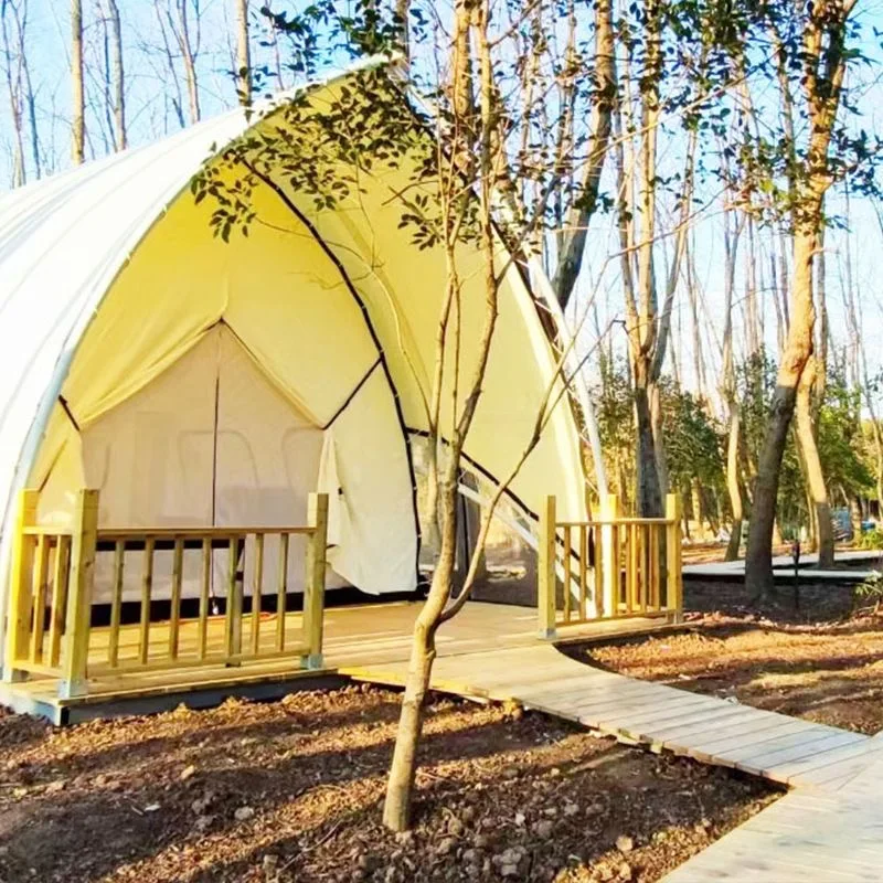 Luxury Large Bell Tents Outdoor Large Glamping Luxury Hotel Project Resort Camp Tent Beach Tent