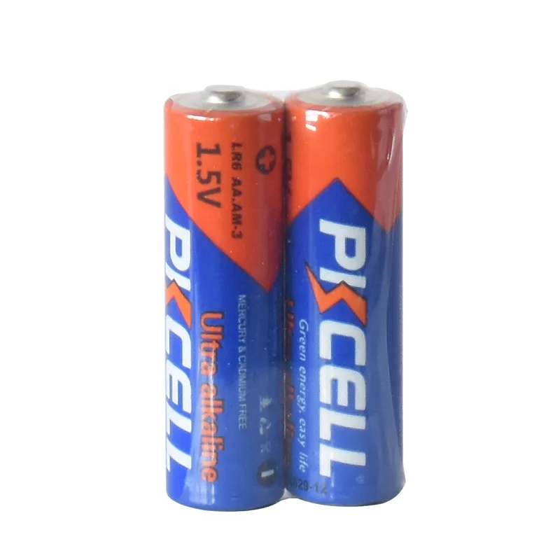 pkcell or oem hot selling dry cell ultra alkaline 1.5v lr6 aa am3 toys digital camera battery