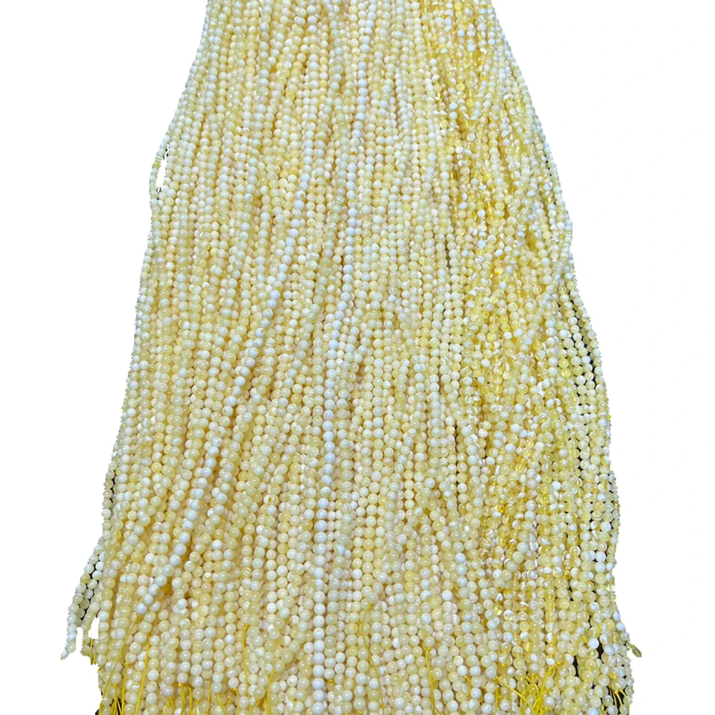 Factory direct sales of natural Russian amber white and tiger skin patterned round beads with 4+mm clean and high-quality beads