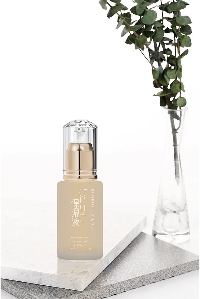 HIJIRIKO 45ml wholesale skin care face serum with hyaluronan and Scutellaria Baicalensis root extract