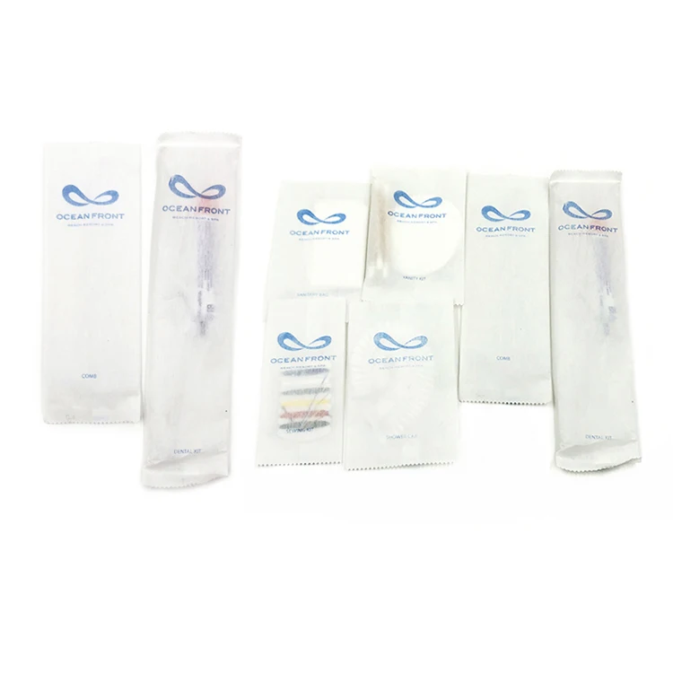 Luxury 5 star hotel amenities set bathroom toiletries disposable set