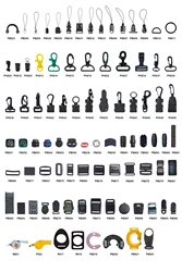 Stock Plastic J Hook High Quality Plastic Hooks for Lanyard