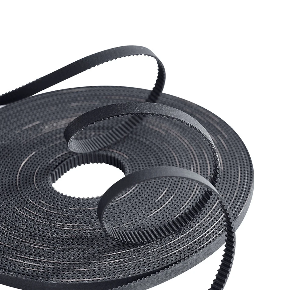 Twotrees 5m/10m lot 2GT-5.7mm open timing transmission belt, Gates rubber timing belt for 3D printer wholesale