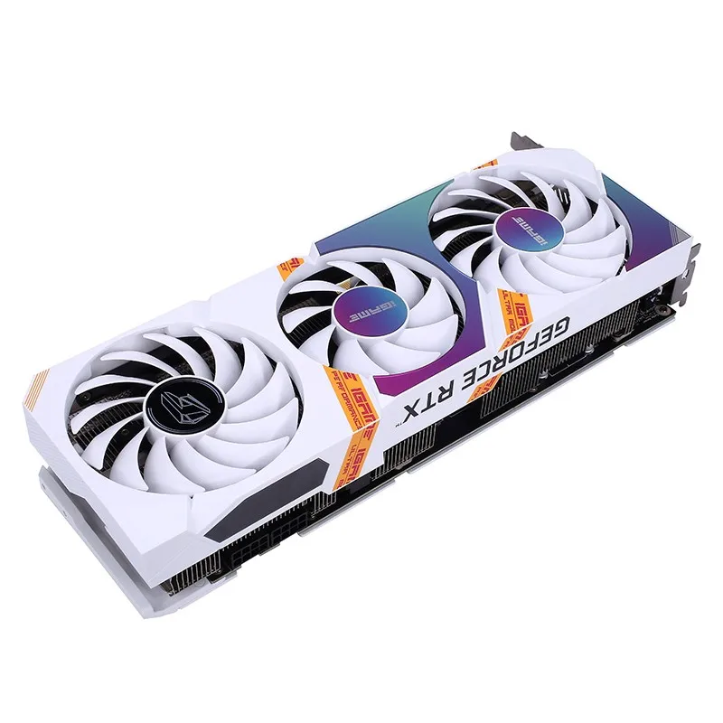 RTX3070 Gaming Graphics Card Colorful iGame GeForce RTX 3070 U W OC LHR 8GB GDDR6 256 Bit Video Card