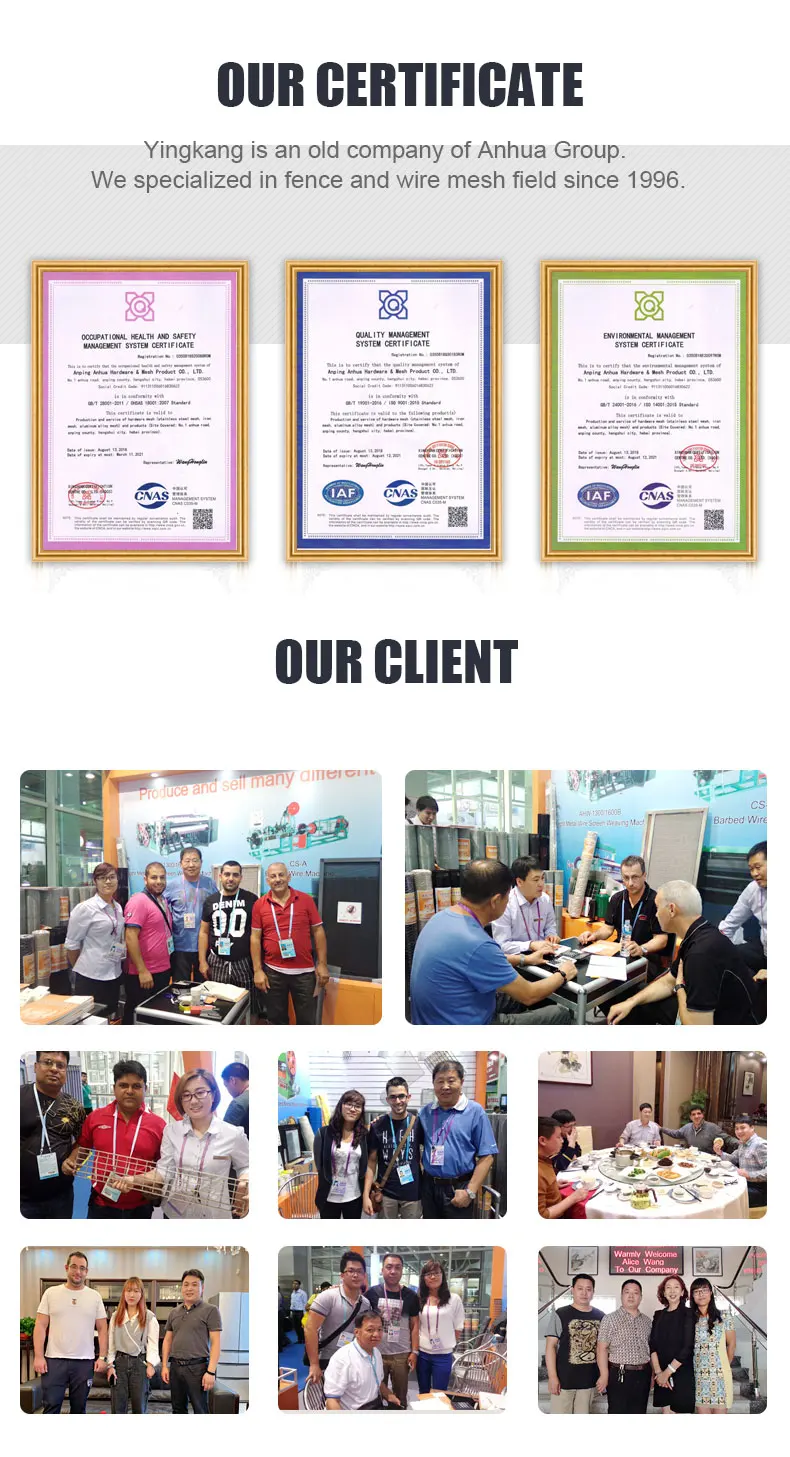 Residential pvc coated chain link fence Seaside fence zinc coated diagonal wire mesh Sports field woven stadium fence  