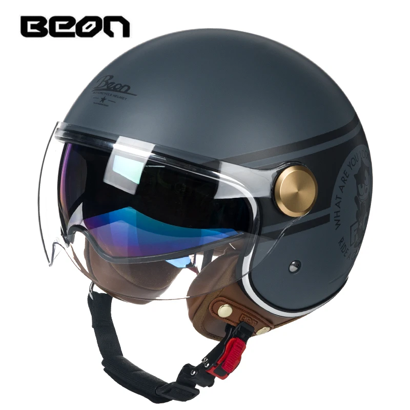 New Arrival B120 Helmet Open Face Motorcycle Retro ABS Plastic Material Multiple Colors Painting mtb Helmets Accessories