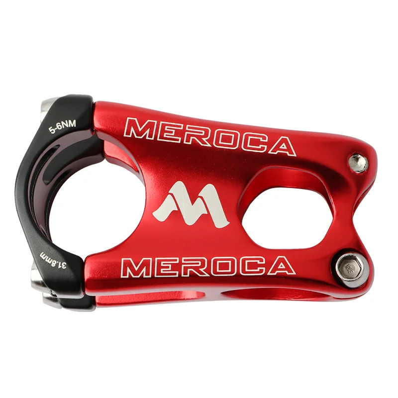
MEROCA Stem CNC Ultra Light Hollow Short Stem Mountain Bike Stem 31.8*50MM 
