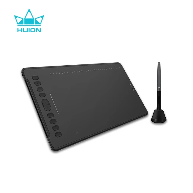  Графический планшет huion H1161 с электромагнитным дигитайзером интерактивный цифровой для рисования сенсорным экраном и бесплатным