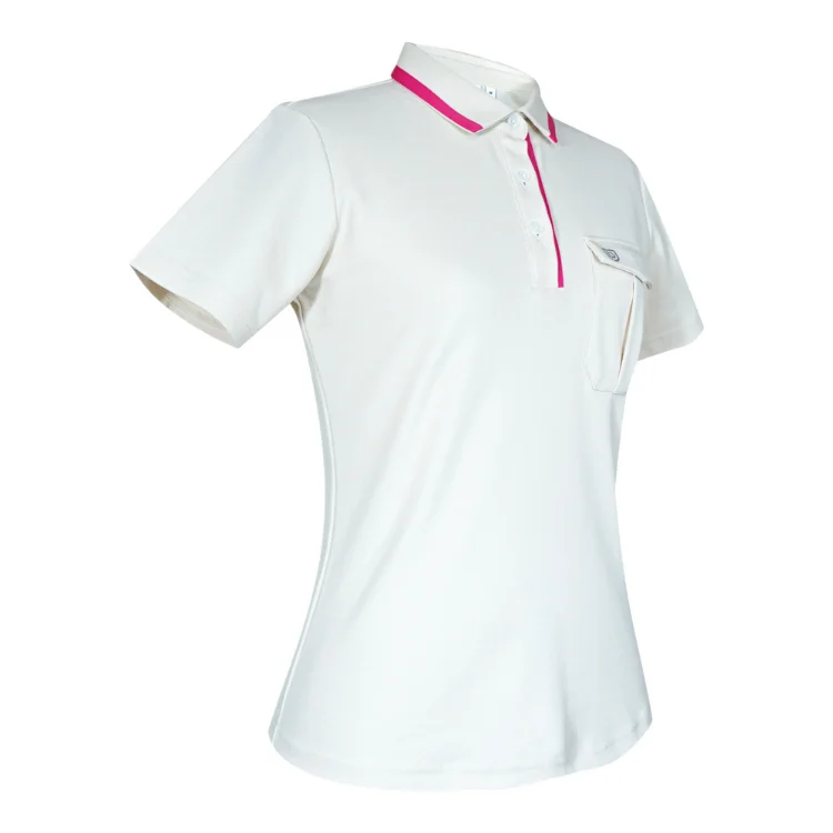 Высококачественные женские рубашки поло для гольфа быстросохнущие трикотажные пластиковые пакеты большого размера с принтом логотипа упаковка из Вьетнама