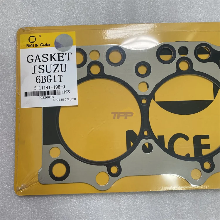 High Performance 5-11141-196-0 6BG1 Cylinder Head Gasket For ISUZU