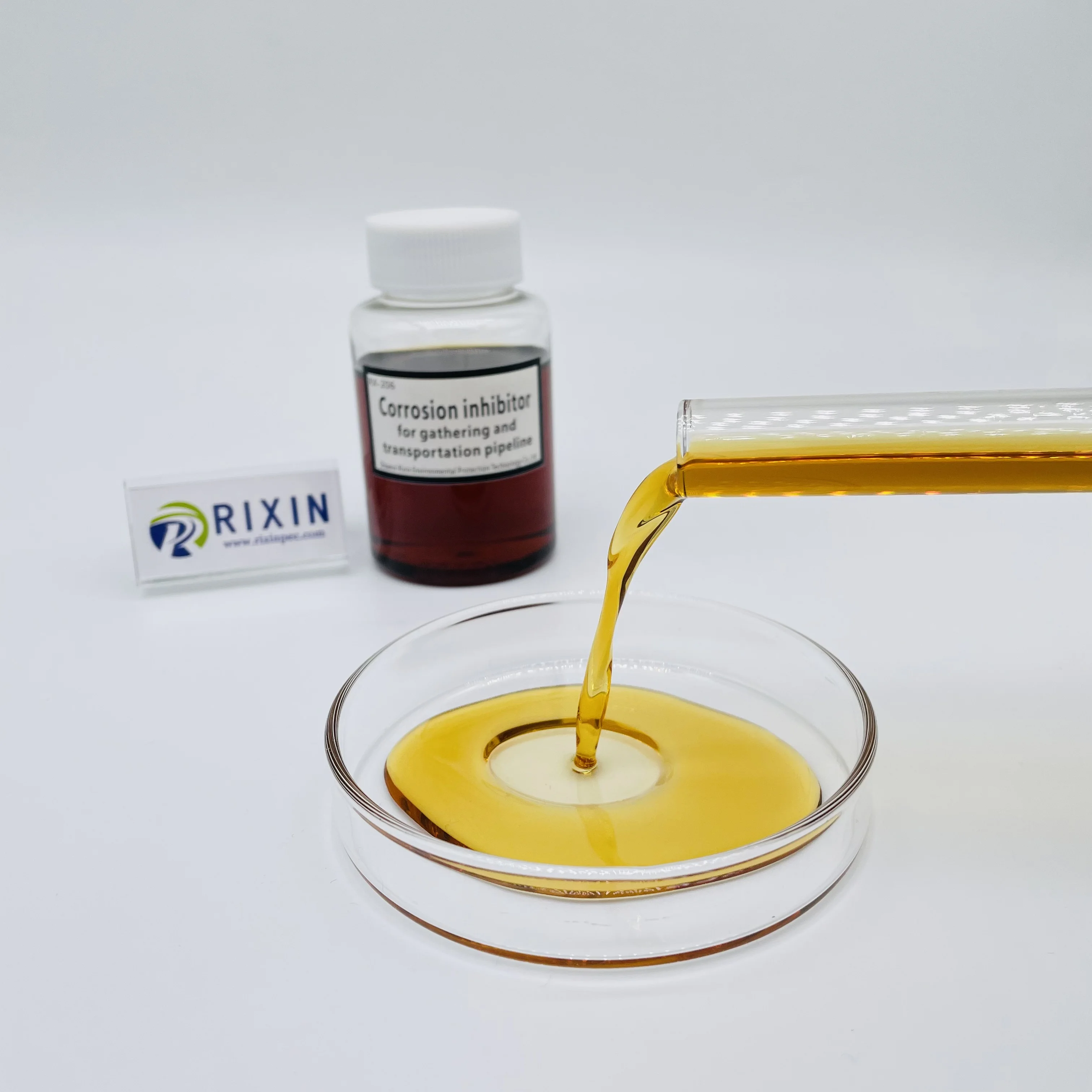 Oil corrosion inhibitor, oil field crude oil centralized transport pipeline anti oxidation film block, free sample
