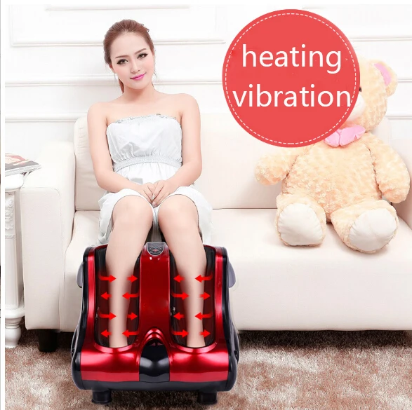 High quality multifunctional intelligent leg beautifying machine electric sole massager with vibration heating