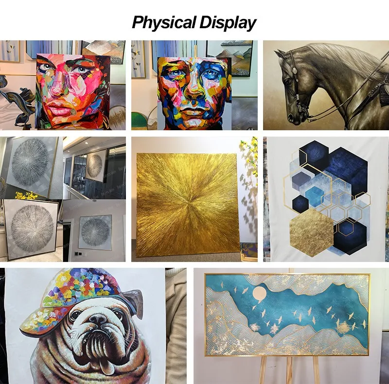 hot selling 100% hand made nordic living room decoration black white gray custom hand painted hand-painted abstract oil painting