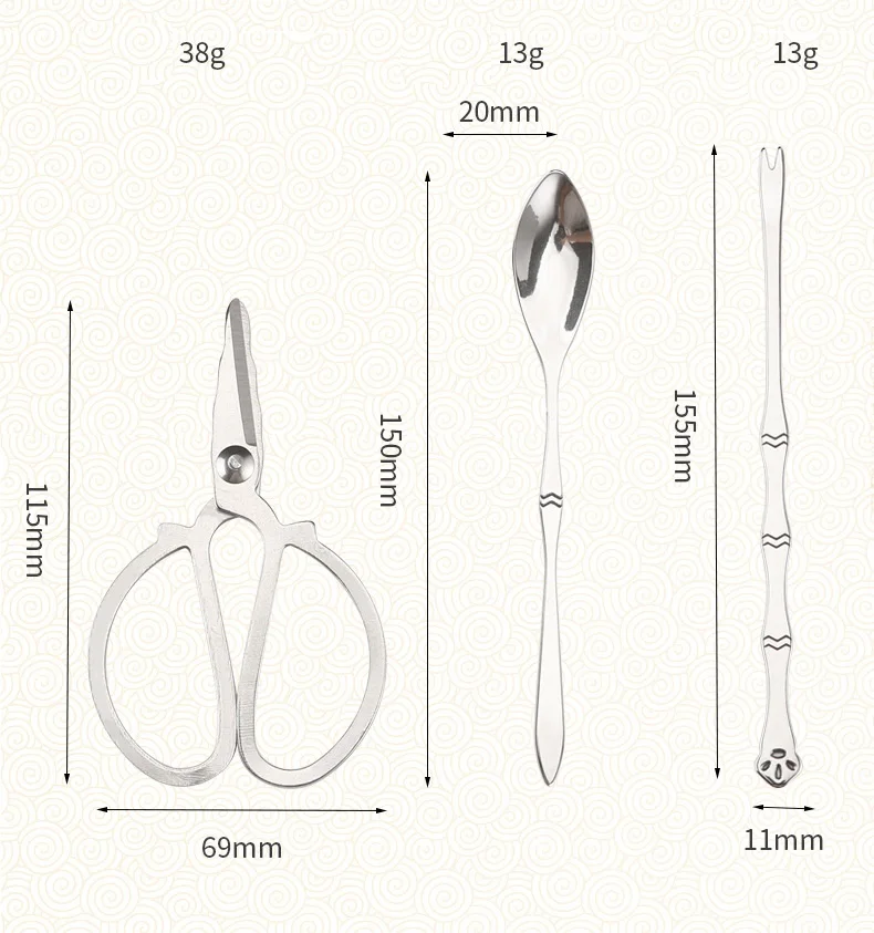 Hot Selling Crab Three Special Tools Set Clamp To Peel And Cut The Crab Eating Gate