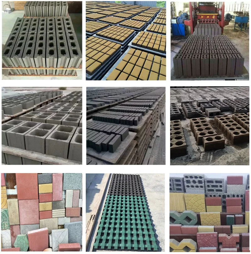 Red Brick Making Machine Clay Brick Making Machinery Concrete Brick Forming Machine