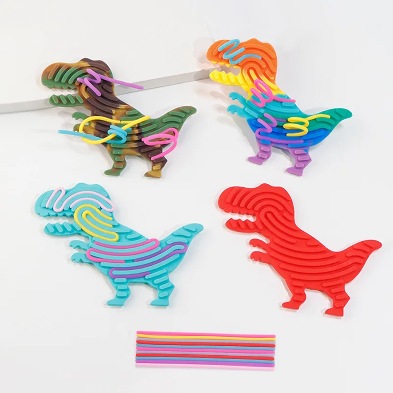 New Sensory Fidget Toys for Kids Silicone Sensory Activity Board for Stress Anxiety Autistic ADHD