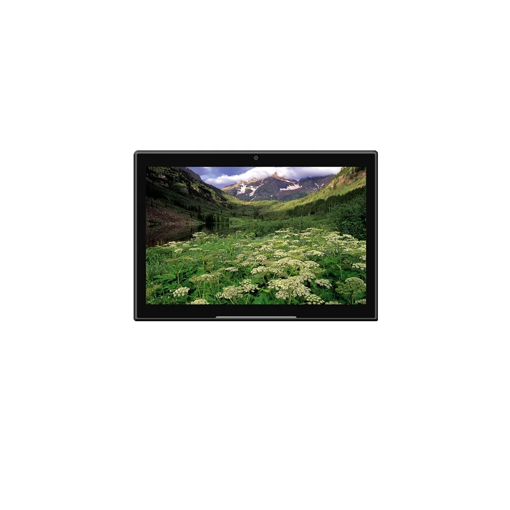 Small size android advertising display 10.1inch industrial wifi touch tablet pc HD digital signage