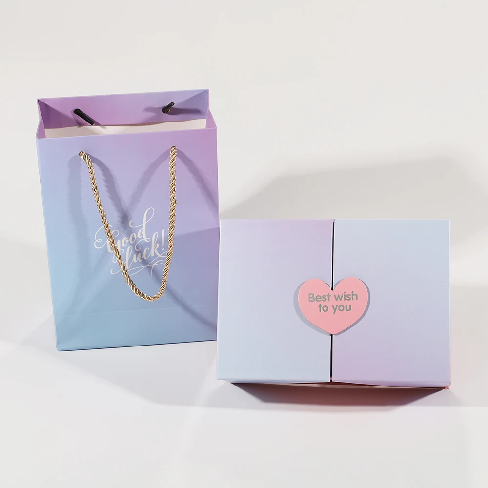 China supplier luxury decoration handmade paper products premium gift box