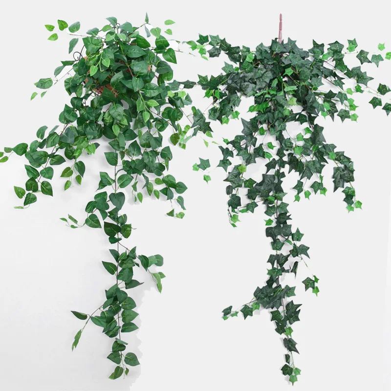 
IFG 100cm length wedding artificial hanging pine needle greenery for wall decoration 