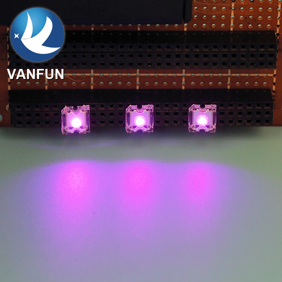 VanFun Super Flux LED Piranha High Visibility 30 Degree Cool White with High Performance in 3mm 5mm
