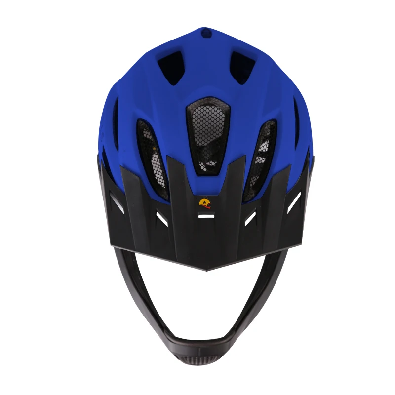 
EPS Foam Integrally Molded Downhill Bike Helmet Breathable 13 Air Vents Full Face Bike Helmet Protecting Chin Downhill Helmet 