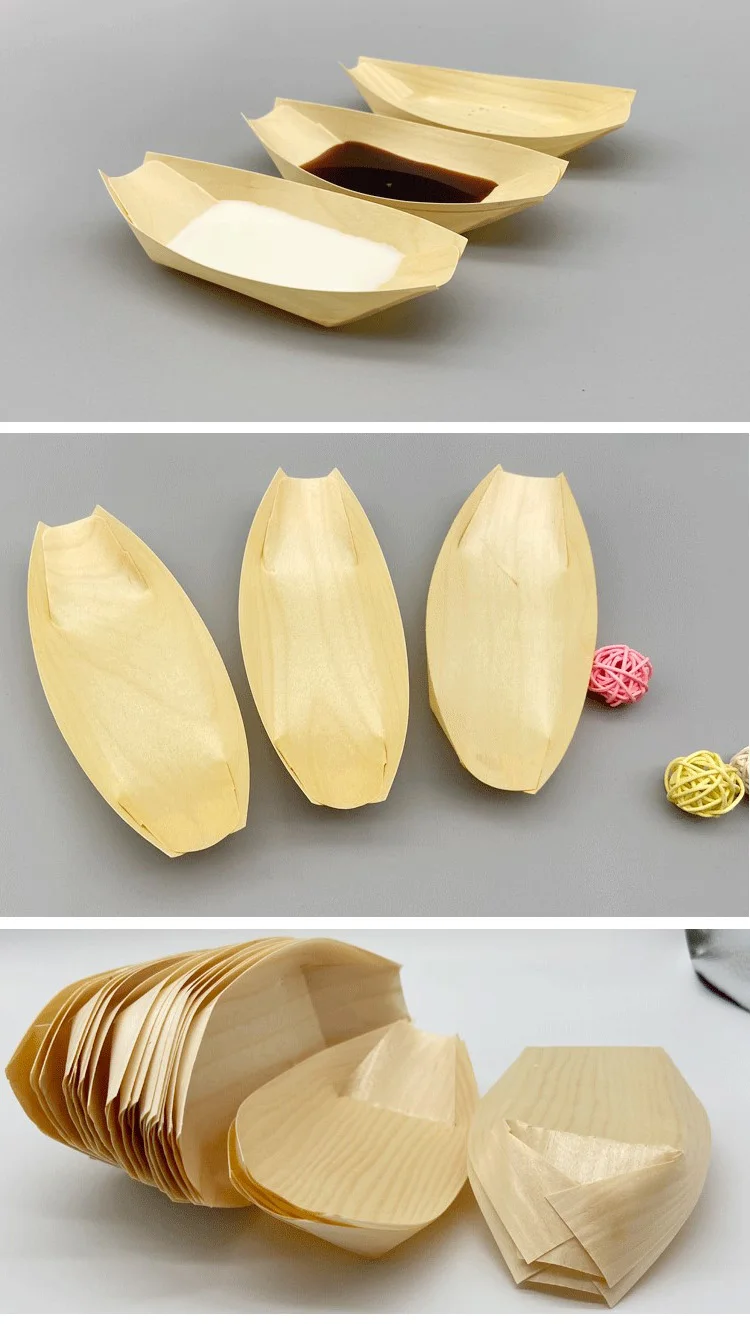 Food Container Sushi Boat Serving Tray
