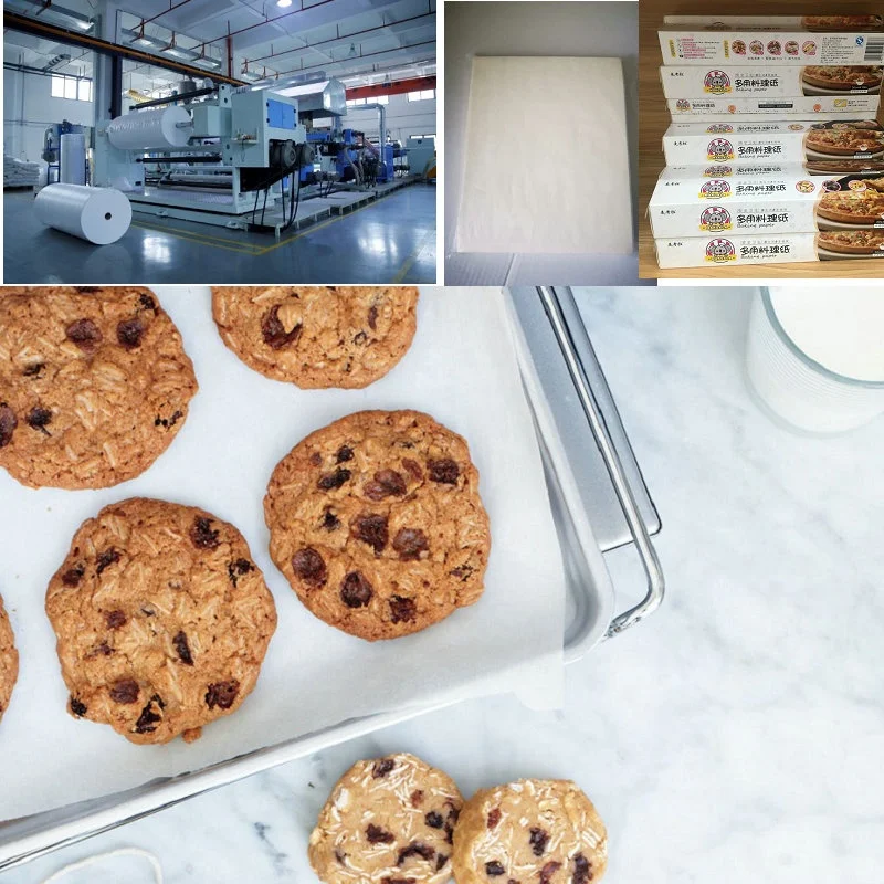 
Custom quality heat resistant biodegradable waterproof baking paper 