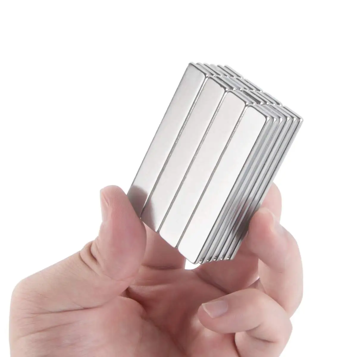 China Best Powerful Neodymium Bar Magnets Rare-Earth Metal Neodymium Magnet Strong With Double-Sided Adhesive
