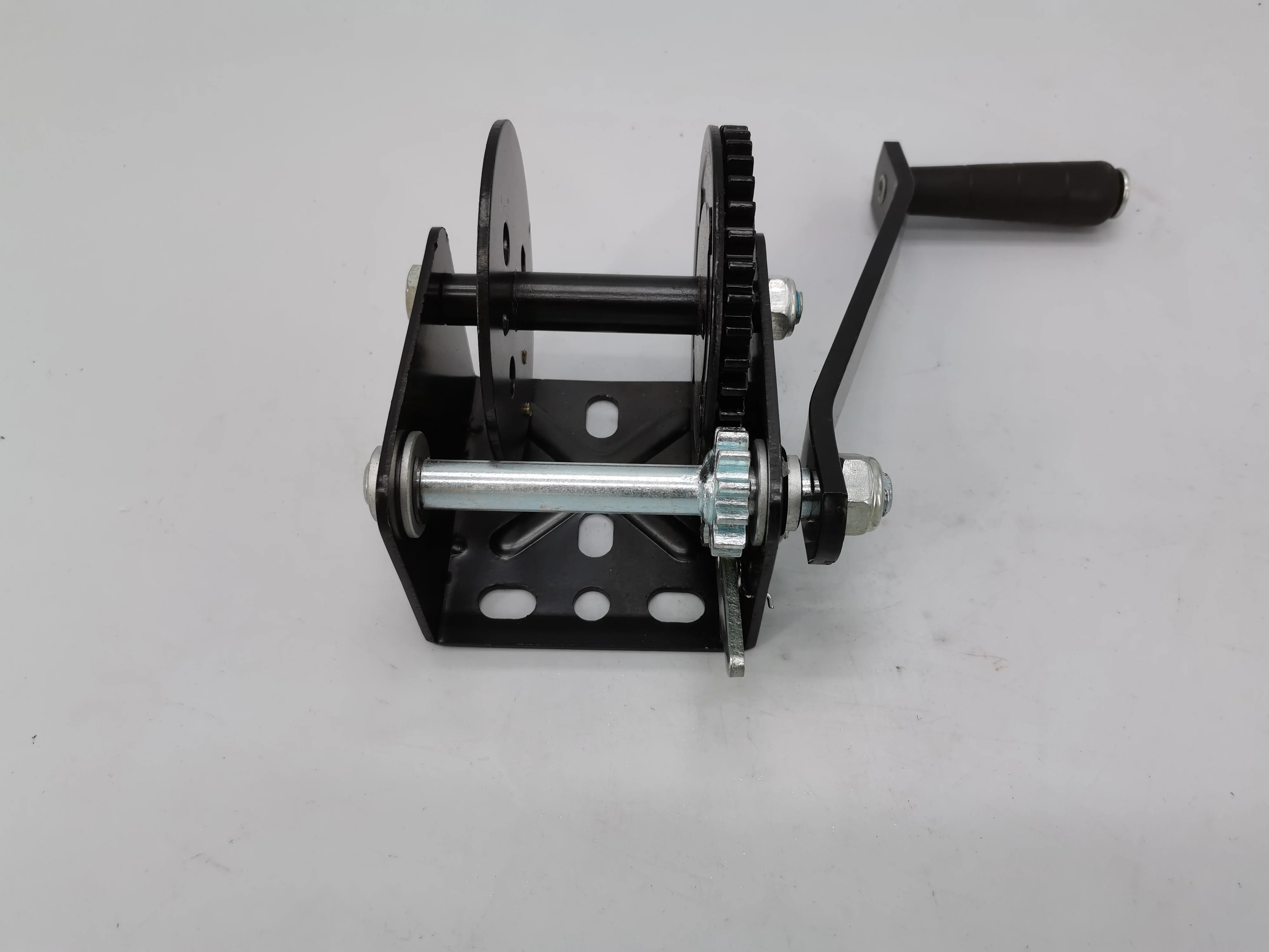 Высокое качество изготовленный на заказ логос 800lbs мини маленькая ручная лебедка для трактора подъёмник для яхты или лодочный прицеп лебедки