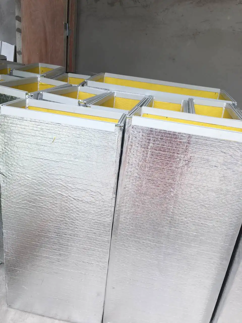 Glass Fiber Reinforced XPS Boards for Thermal Insulation Sound & Noise Reduction in Building Ventilation
